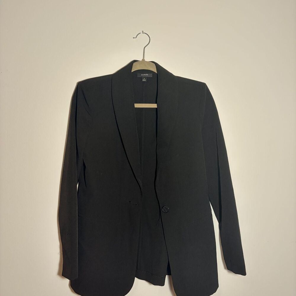 Alfani Women's Black and Grey Tailored-jackets